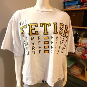 VINTAGE SURF FETISH CROP TOP